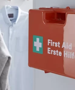 Wall Mounted First Aid kit Mounting Without Drilling for 25 people