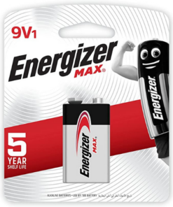 Energizer 9V Square Max Alkaline Batteries