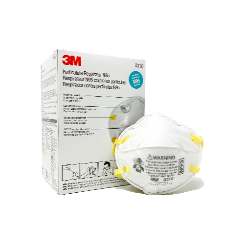 3M™ 8210 Disposable Respirator (N95) , Filtering Facepiece Mask - Image 5