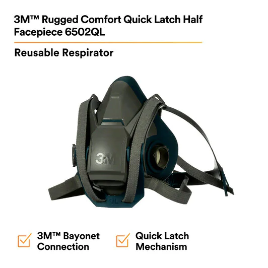 3M™ 6500QL REUSABLE RESPIRATOR - Image 4