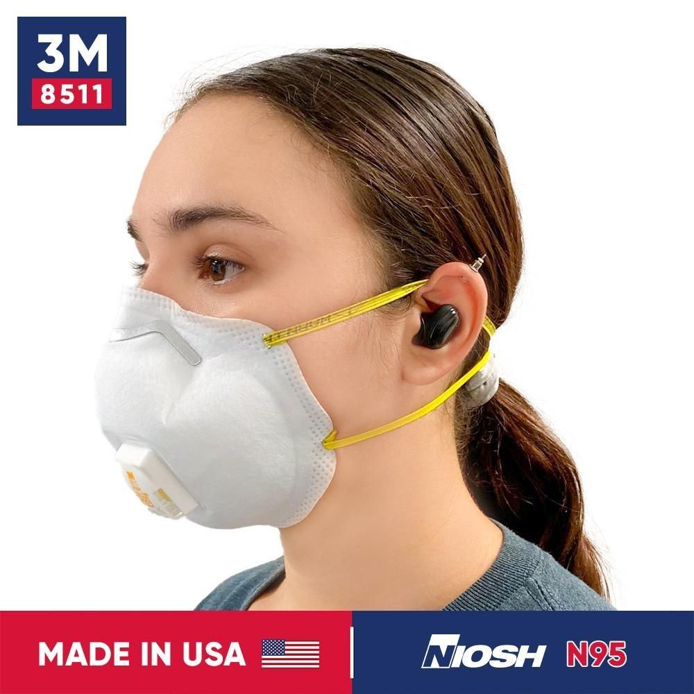 3M™ 8511 DISPOSABLE RESPIRATOR (N95) , FILTERING FACEPIECE RESPIRATOR - Image 4