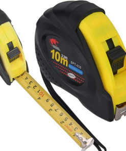 Gamma Metallic Tape Measure 10M/32ft, Tape Measure, Metric & Inches Measuring Tape, Short Tape, Pocket Ruler, Industrial Measurement Tool