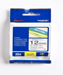 Labelling Tape Cassette, 12 mm (W) x 8 m (L),