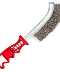 Steel Coated Hand Brush Wire Brush with PVC Handle for Cleaning Rust & Slag