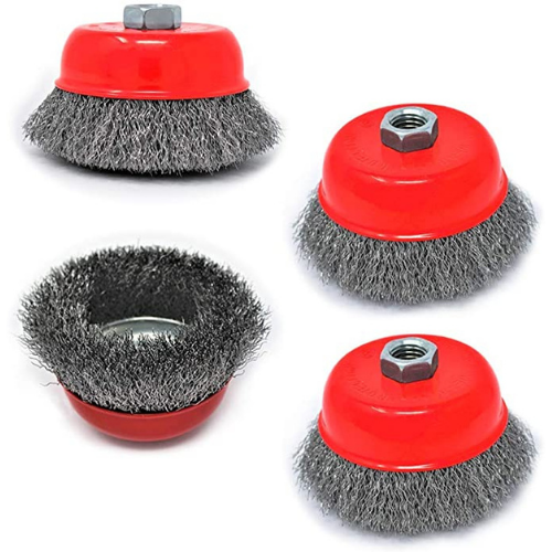 judos - CUP BRUSH knotted cup brush 75MM