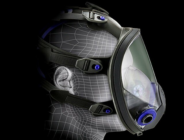 3M™ FF-400 FULL FACE REUSABLE RESPIRATOR - Image 5
