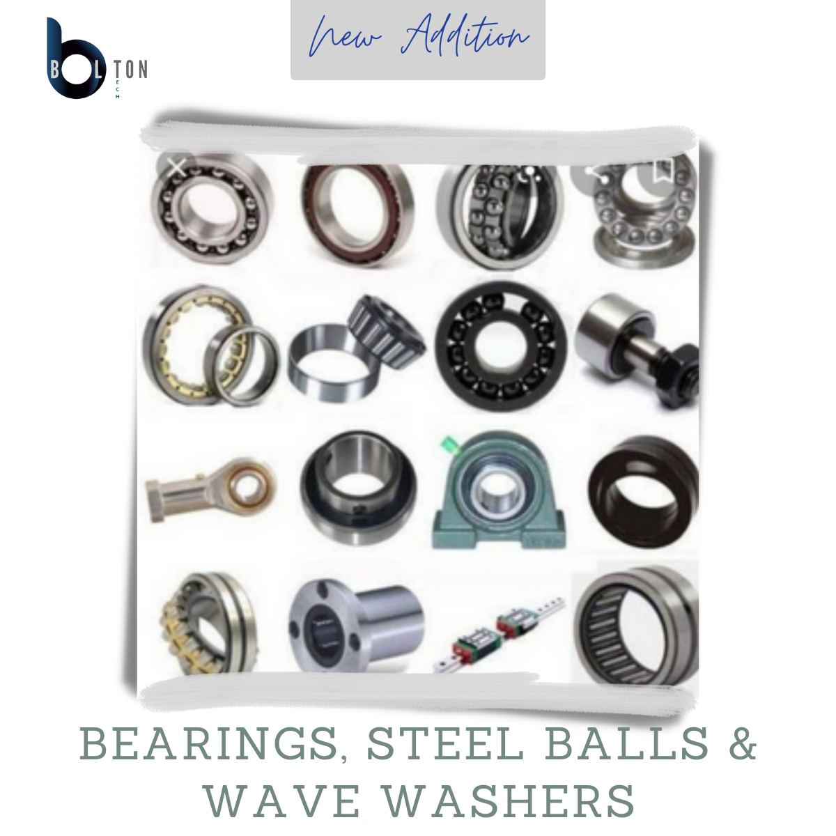 Bearings, Steel Balls & Wave Washers