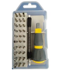 Professional Screwdriver Repair Tool Kit 33 in 1 with 30 Bits incl Extension Shaft for Electronic Devices