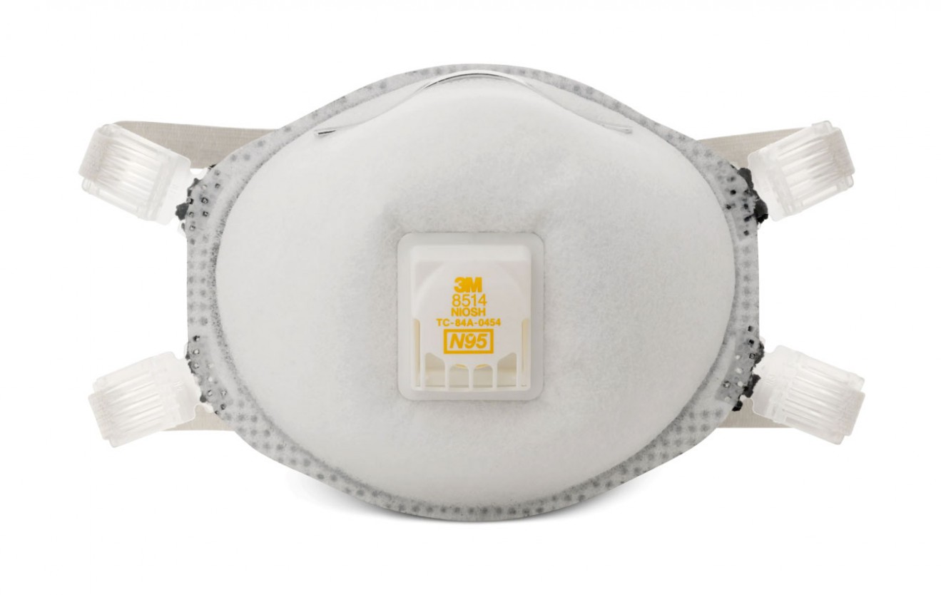 3M™ 8514 disposable n95 particulate respirator face mask