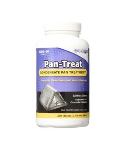 NU-Calgon 4296-60 Pan-Treat Scum 200 Tablets, White, Single Unit