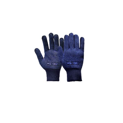Blue Double sided Gloves, Dotted Gloves