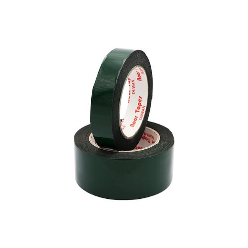 Double-Sided Foam Tape - Green/Black - 1" x 5 MTR - Image 3