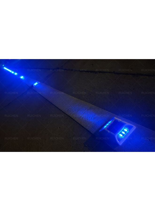 LED Solar Powered Road Stud Light Marker Lighting Security Warning Lamp for Road Safety 6 LED Waterproof Heavy-Duty Outdoor Driveway Dock Garden Deck - Image 35