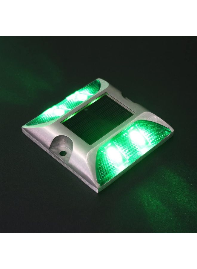 LED Solar Powered Road Stud Light Marker Lighting Security Warning Lamp for Road Safety 6 LED Waterproof Heavy-Duty Outdoor Driveway Dock Garden Deck - Image 19