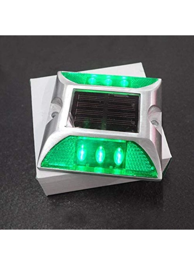 LED Solar Powered Road Stud Light Marker Lighting Security Warning Lamp for Road Safety 6 LED Waterproof Heavy-Duty Outdoor Driveway Dock Garden Deck - Image 20