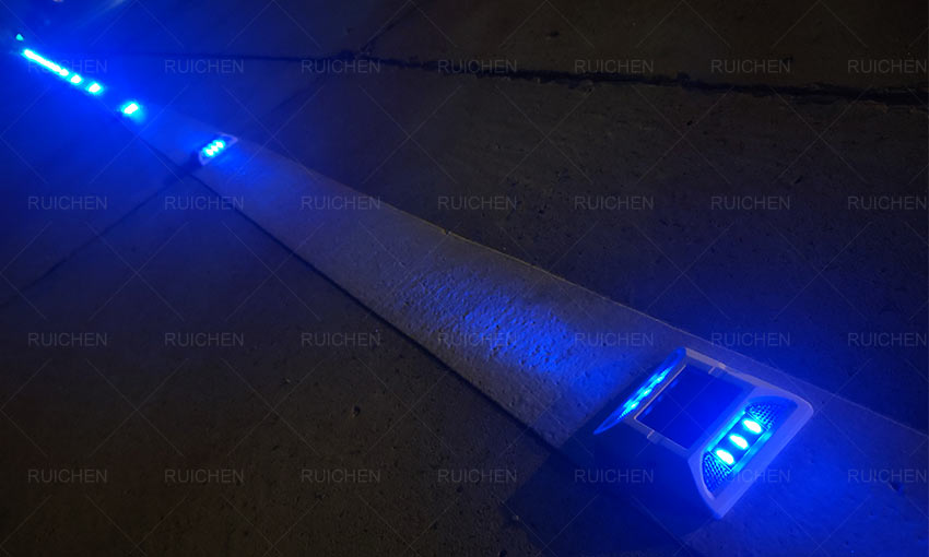 LED Solar Powered Road Stud Light Marker Lighting Security Warning Lamp for Road Safety 6 LED Waterproof Heavy-Duty Outdoor Driveway Dock Garden Deck - Image 23