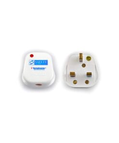 Terminator 13A Plug With Fitted 13A Fuse 3 Pin Flat With Light- ( Model : TTP-13A )
