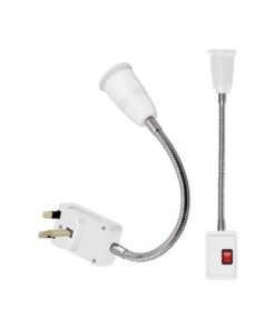 Flexible E27 Lamp Bulbs Holder Converter