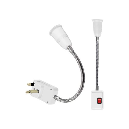 Flexible E27 Lamp Bulbs Holder Converter