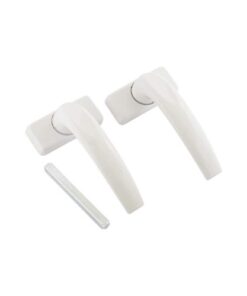 Aluminum Door Handle - White