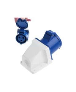 Industrial socket, Asukohu 32 Amp 3pin Industrial Socket 220V-250Volt Weatherproof IP44 Waterproof 2P+E 32A