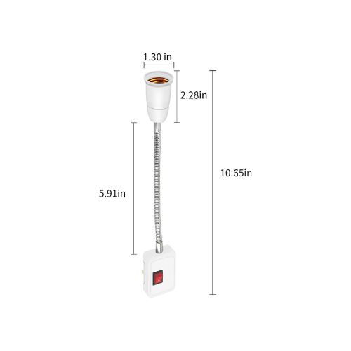 Flexible E27 Lamp Bulbs Holder Converter - Image 2