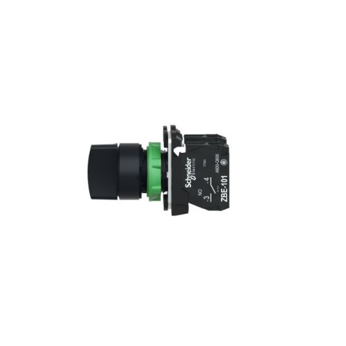 Schneider Xb5Ad33 Selector Switch1C59A3, Black
