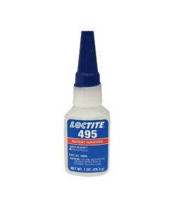 Loctite 495 Super Bonder 442-49550 1oz Instant Adhesive, Clear Color