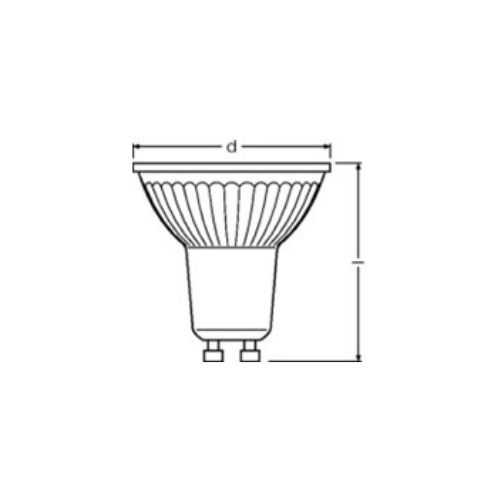 P DIM PAR16 5.5 W/927 GU10 - Image 2