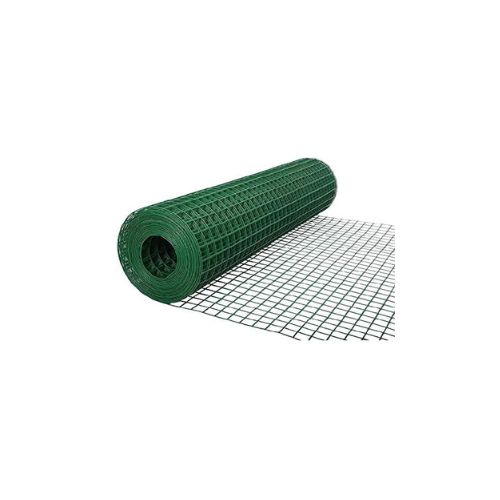 PVC Coated Garden Fencing Green Steel