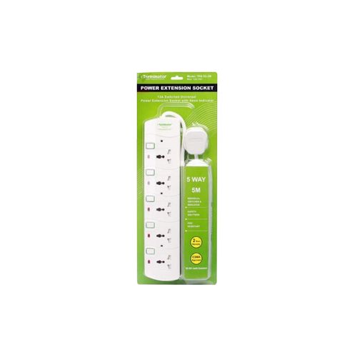 Terminator 5 Sockets Universal Power