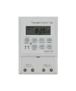Digital Timing Controller Switch Programmable Timer Switch with LCD