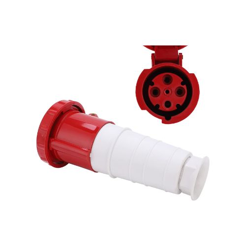 Industrial Connector-3 Phase 63A Industrial Socket 4Pin - Image 3