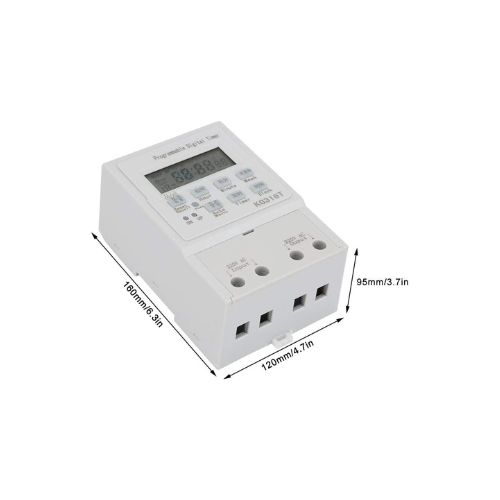 Digital Timing Controller Switch Programmable Timer Switch with LCD - Image 3