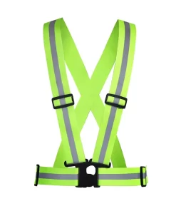 High Visibility Security Uniform Safety Reflective Tape personal protective running vest