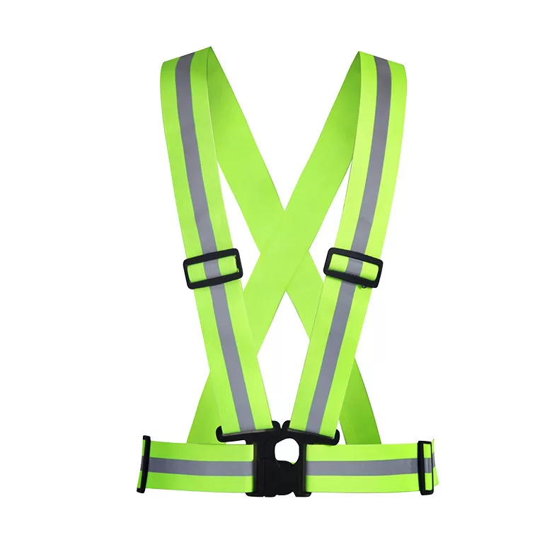 High Visibility Security Uniform Safety Reflective Tape personal protective running vest