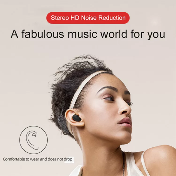 2022 Hottest Tws E6s Waterproof 5.0 Earphones Fone De Ouvido sports Cuffie Headphone Hifi Headset Wireless Earbuds - Image 5