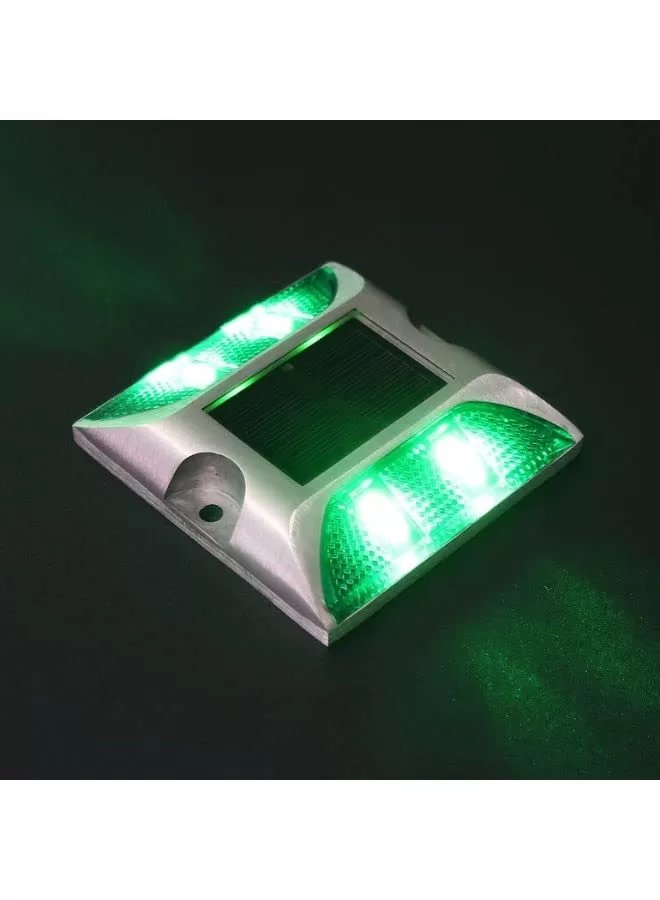 Bolton LED Solar Powered Road Stud Light Marker Lighting Security Warning Lamp for Road Safety 6 LED Waterproof Heavy-Duty Outdoor Driveway Dock Garden Deck - Image 20