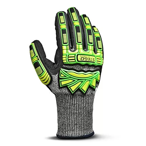STEGO ST-9080 IMPACT AND CUT PROTECTION GLOVES SHELL SERIES - SIZE: LARGE (9/L) (LARGE (9/L)) - Image 2