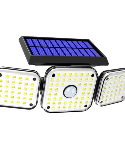 Solar Garden Lights Outdoor Waterproof Led Motion Sensor Wall Light Rechargeable Lamp LED Solar Light With PIR Sensor