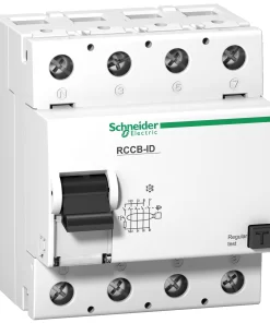 16906 -Schneider Electric residual current circuit breaker ID Fi - 4 poles - 125 A - class AC 100mA