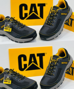 Black Caterpillar Safety Shoes