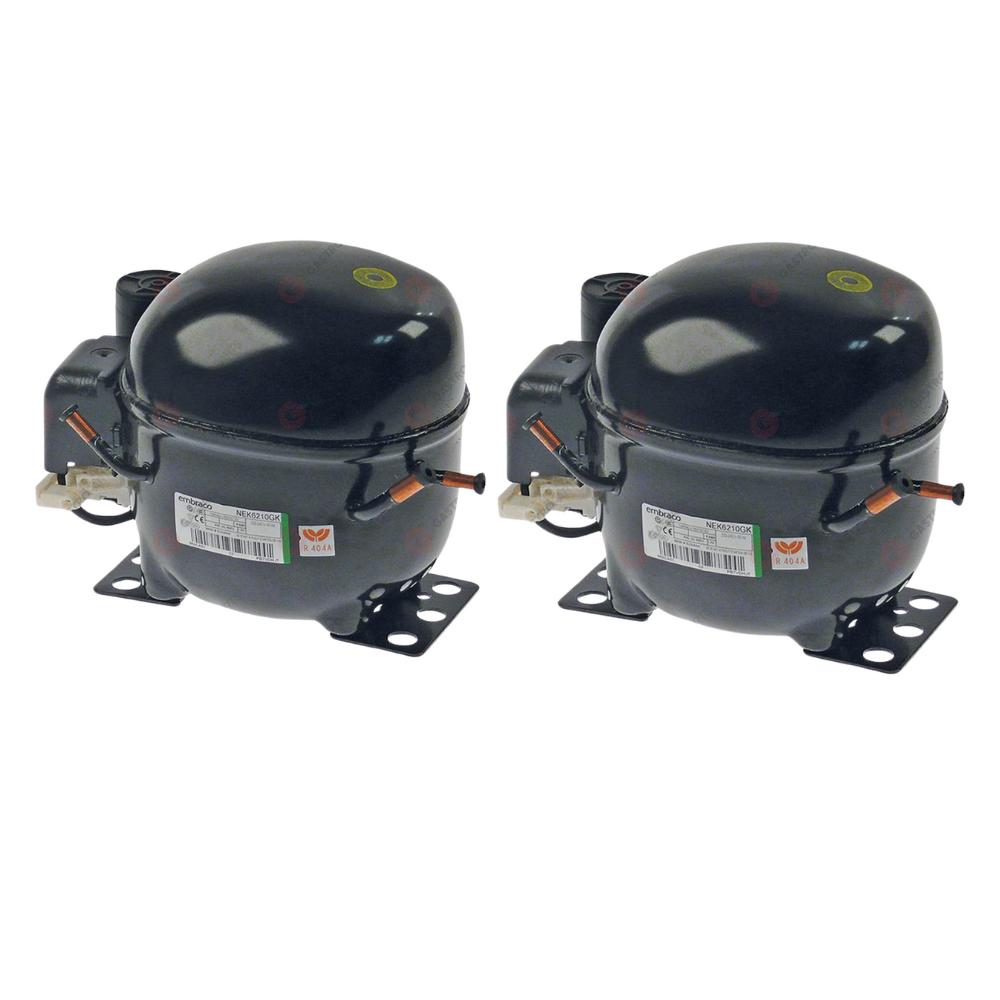 EMBRACO Compressor NEK6210GK: Powerful Solution for R404A/R507, 220-240V, 50Hz, 3/8 HP - Image 2